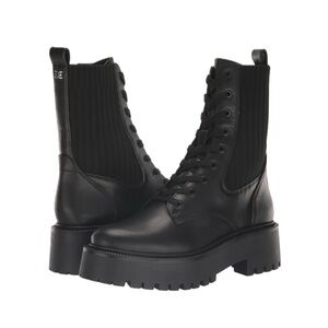 Sam Edelman Black Laceup Combat Boots - NEW